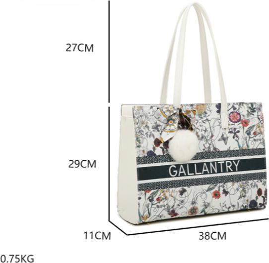 Image du produit Gallantry Sac à main Cabas Chikle Rigide Imprimé (5 l)