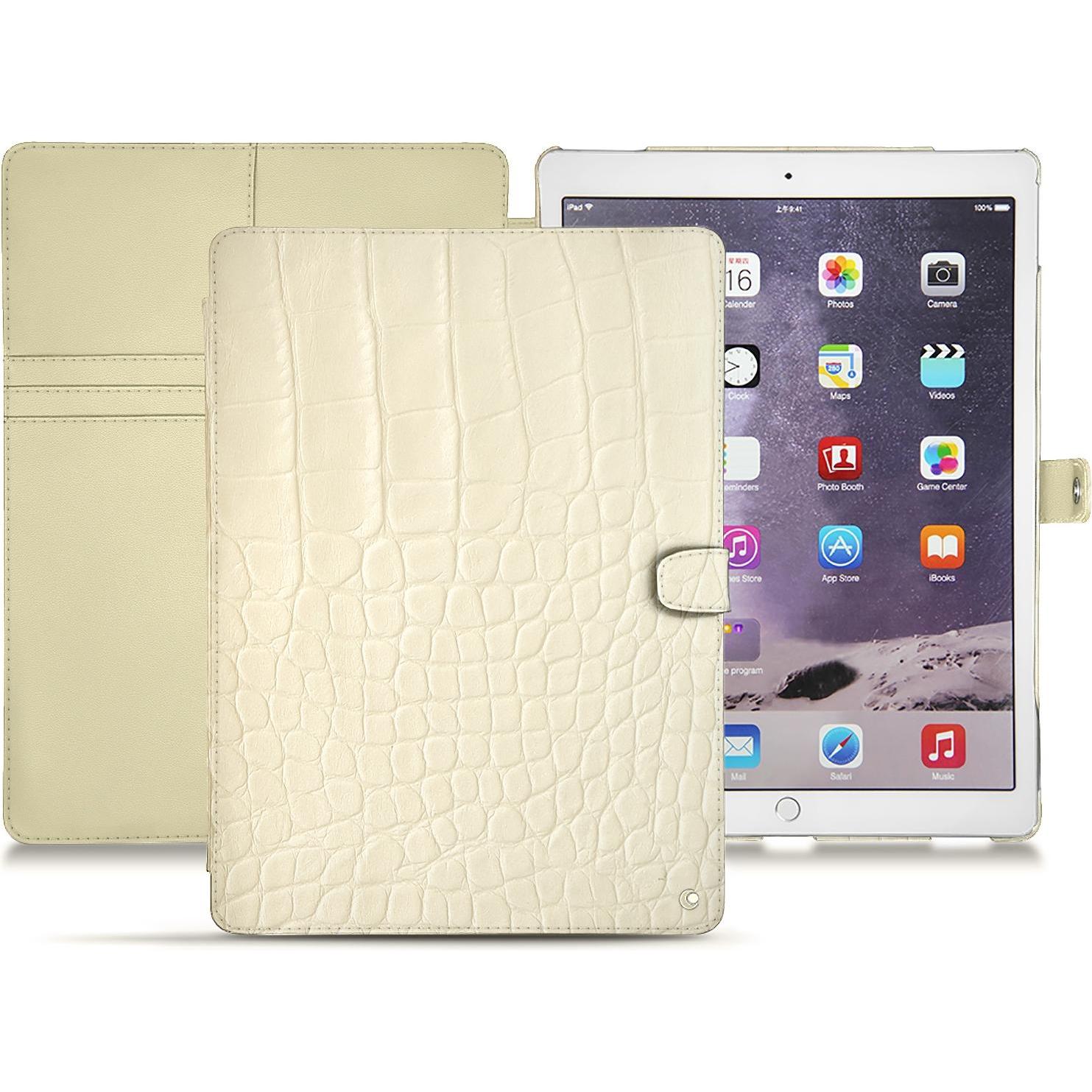 Thumbnail - Noreve Lederschutzhülle Wallet (iPad Pro 12.9 2017 (2. Gen)), Tablet Hülle, Braun