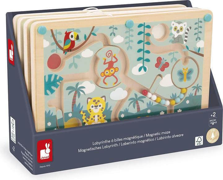 Actual product image Janod Tropik Magnetisches Labyrinth