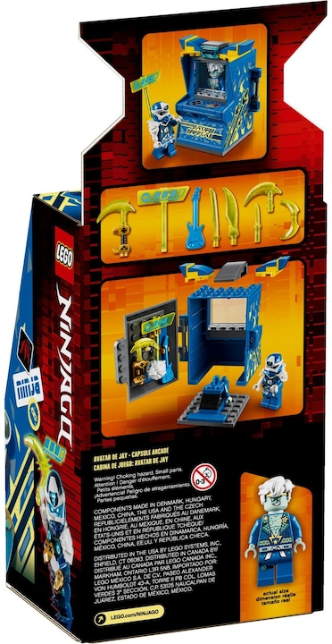 Produktbild LEGO Ninjago Avatar Jay (71715, LEGO Ninjago)