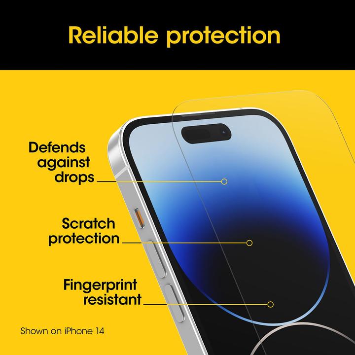 Produktbild OtterBox Screen Protector Glass (1 Stück, Apple iPhone 15)