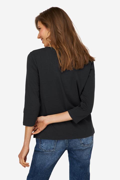 Produktbild Laurasøn T-Shirt, Robbe, V-Ausschnitt, 3/4-Ärmel, OEKO-TEX (L)