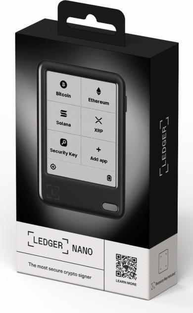 Image du produit Ledger Nano Gen 5 inkl. Recovery Key - Graphite (éther)