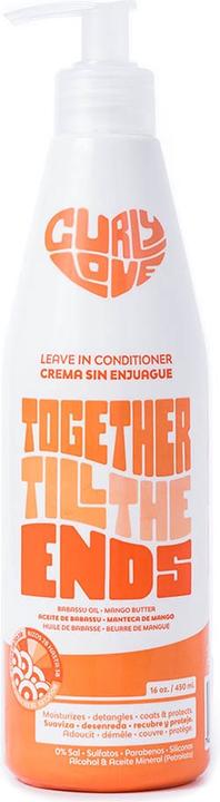 Image du produit Curly Love Leave In Conditioner 450ml - Hydrate, démêle et protège les cheveux bouclés de type 2b à 3 (450 ml)