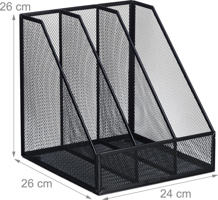 Actual product image Relaxdays Magazine file (A4)