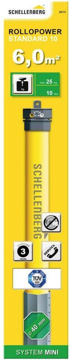 Produktbild Schellenberg Mini STANDARD 10Nm 20111 Rohrmotor 40mm 25kg 121W 10 Nm