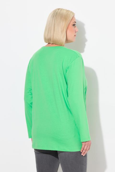 Immagine prodotto Ulla Popken Maglia dalle linee morbide con scollo a V e maniche lunghe (62)