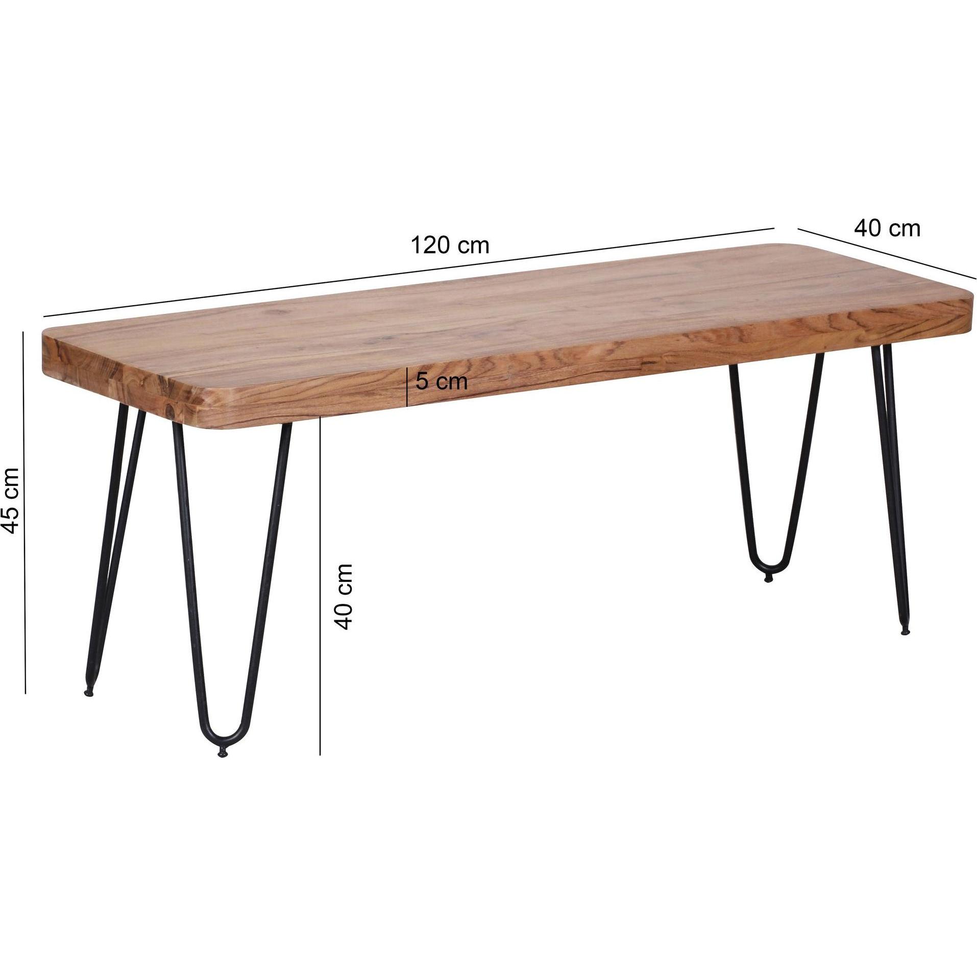 Thumbnail - FineBuy, Sitzbank, Robs (120 cm)