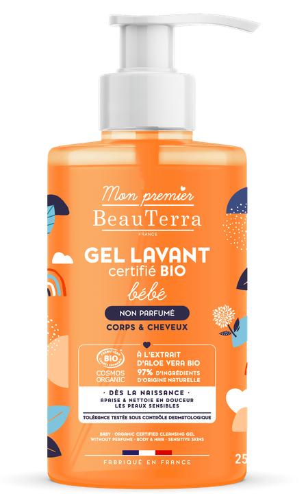 Produktbild BeauTerra Baby Duschgel ohne Parfum Bio Fl 750 ml