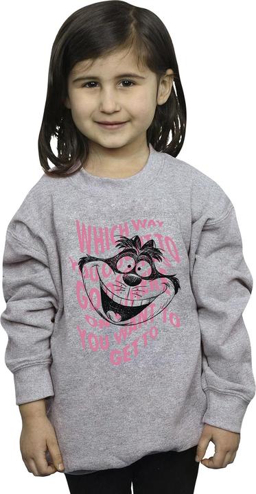 Produktbild Disney Mädchen Alice im Wunderland Chesire Katze Sweatshirt (104)