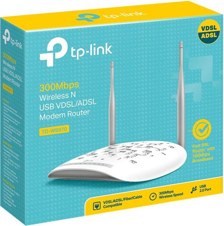 Immagine prodotto TP-Link MODEM ROUTER TD-W9970