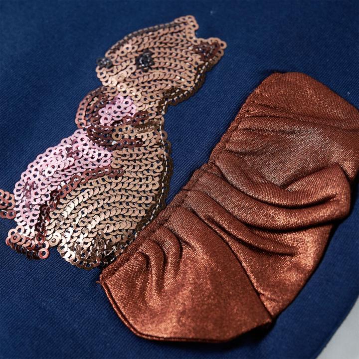 Immagine prodotto vidaXL Felpa da bambino blu navy 92,Materiale: 95 % cotone. 5 (92)