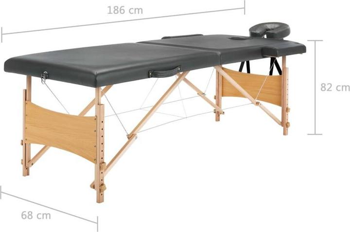 Image du produit vidaXL Massageliege