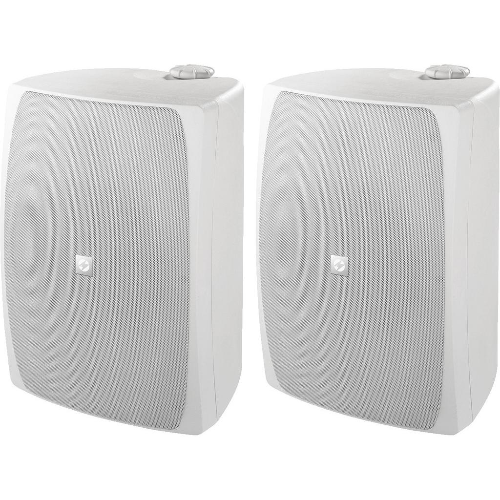 Monacor Altoparlante da parete MKS-8PRO 180 (Passivo), Altoparlante PA, Bianco