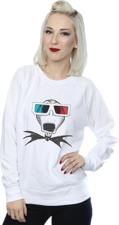 Produktbild Disney Nightmare Before Christmas Jack Skellington 3D Glasses Sweatshirt (M)