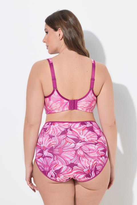 Actual product image Ulla Popken Floral Relief Bra (Single pack, 85 E)
