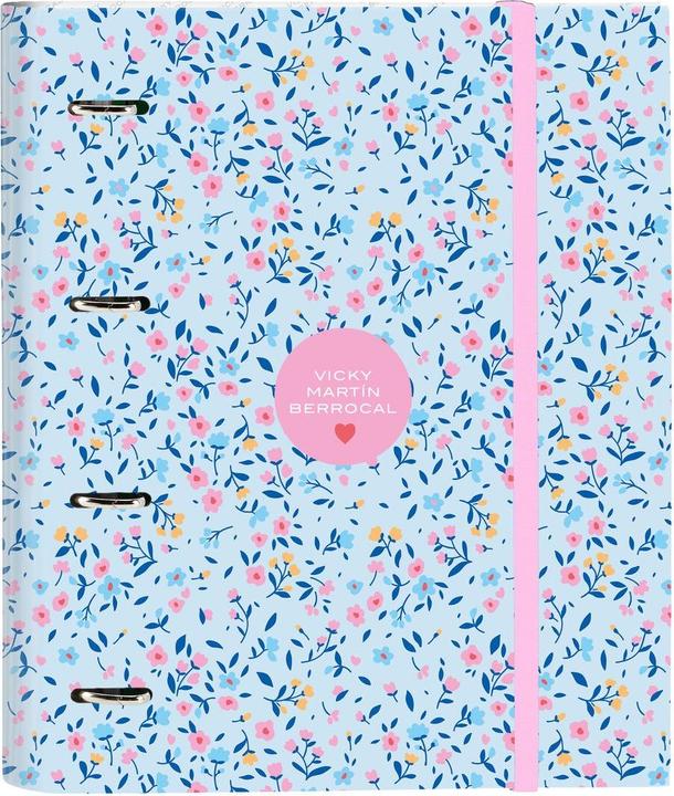Produktbild Vicky Martin Berrocal Ringbuch Vicky Martín Berrocal Paraíso Blau Rosa 27 x 32 x 3.5 cm (A4, 1 Stk.)