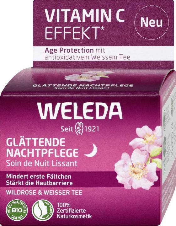 Actual product image Weleda Glättend Nachtpflege (40 ml, Night cream, Up to SPF 10)
