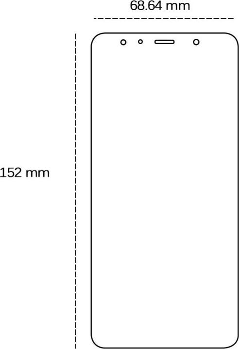 Actual product image Glass PRO+ A7 2018 (1 pcs., Samsung Galaxy A7 (2018))