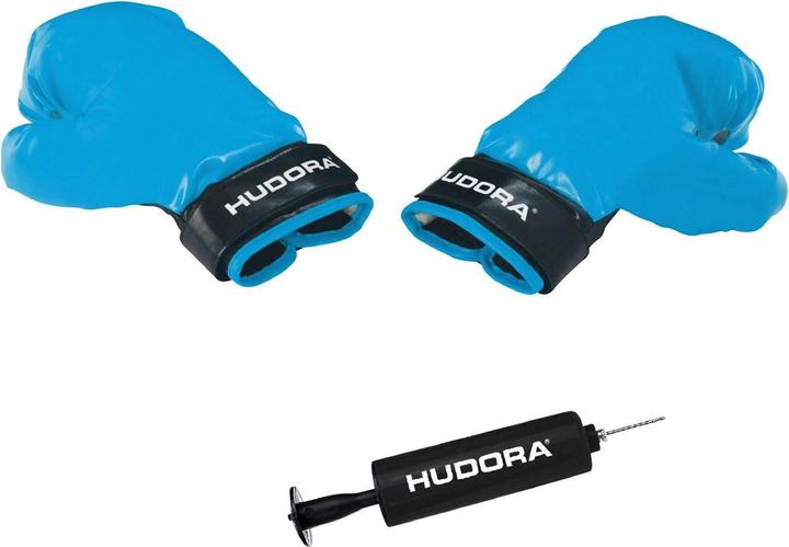 Actual product image Hudora Punching Ball with Boxing Gloves & Pump
