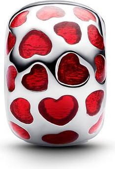 Actual product image Pandora Hearts Round Clip Charm (Enamel)