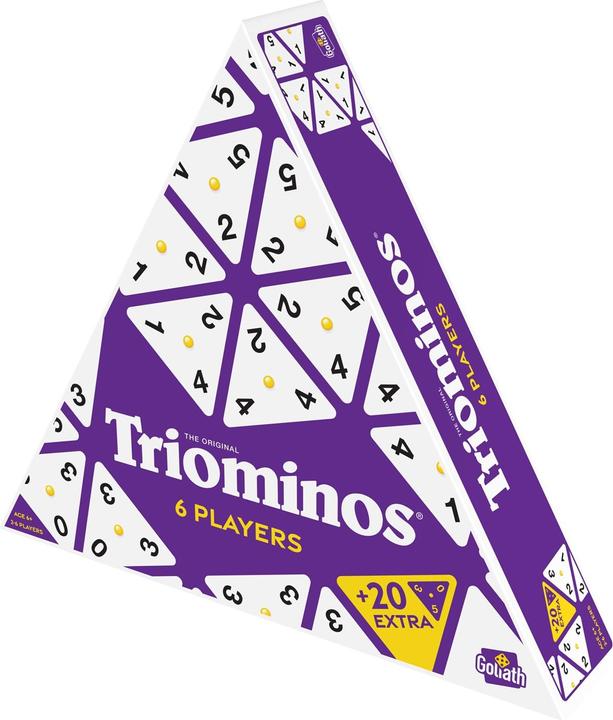 Image du produit Goliath Toys Triominos 6 joueurs (Allemand, Français, Italien, Anglais)