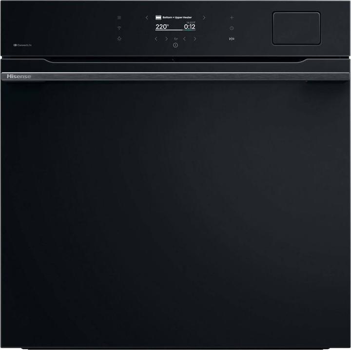 Actual product image Hisense Dampfbackofen BlackGlass HI8 BFS 615S8B Glasfront schwarz