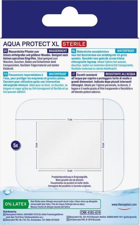 Actual product image Hansaplast Aqua Protect XL (1 x)
