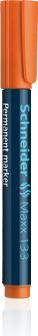 Produktbild Schneider Permanentmarker Maxx 133, 1+4 mm, orange (Orange, 4 mm, 1 x)
