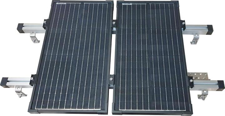Actual product image Schwaiger Solar module mounting set for roof tiles 2 modules