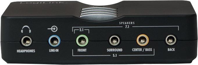 Actual product image LogiLink Sound Box 7.1 (USB 2.0)