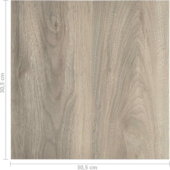 Produktbild vidaXL Quadratische Dielen (PVC Boden, 5.11 m²)