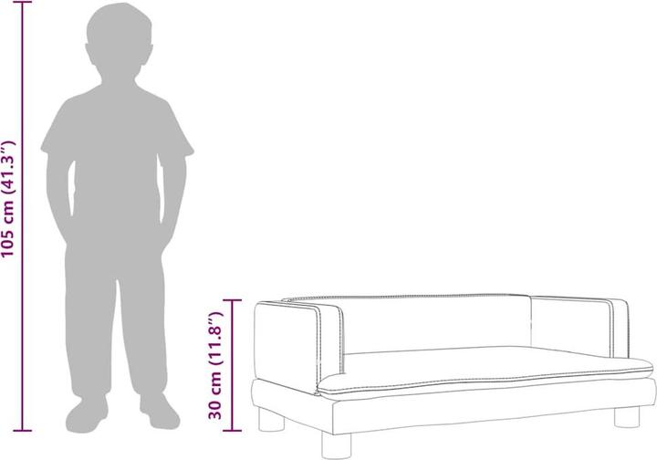 Produktbild vidaXL Shawn (Kindersofa)