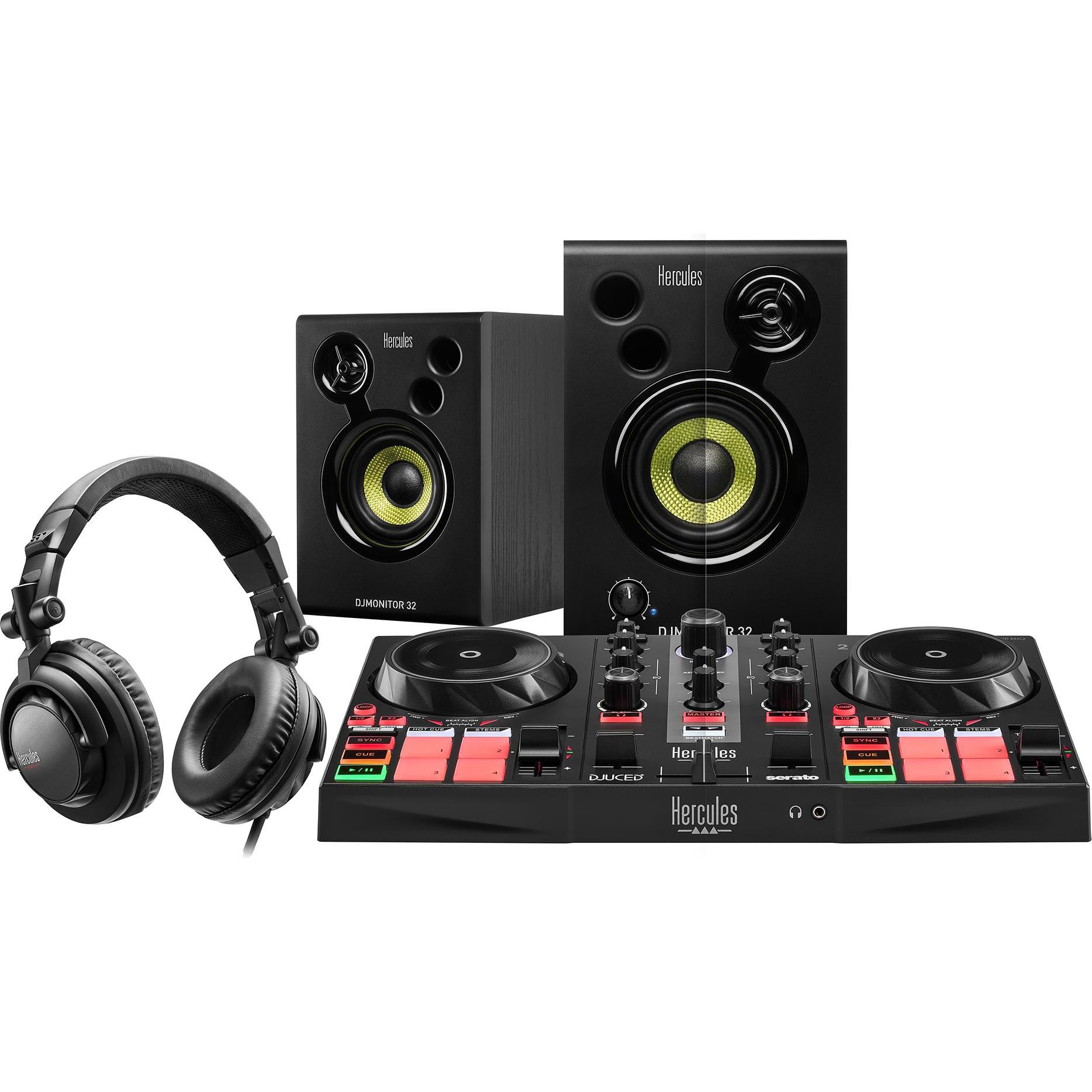 Hercules Kit di apprendimento DJ MK2 per DJ&aposs, Controller DJ