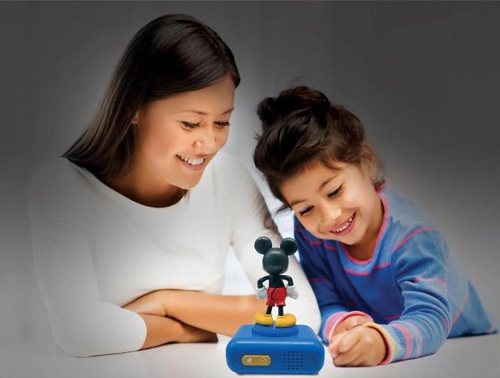 Actual product image Lexibook Mickey Mouse alarm clock with 3D night light figure and special ringtones