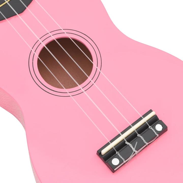 Actual product image vidaXL Soprano ukulele set with bag for children 23" (Soprano, Soprano)