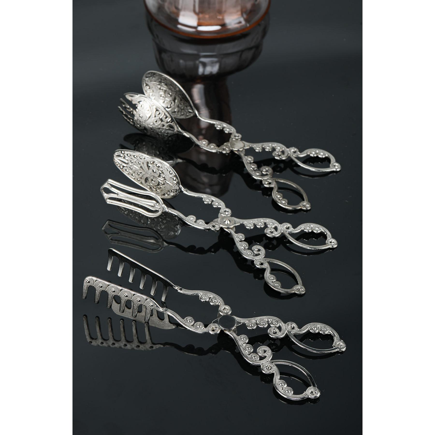 Thumbnail - Hermia Luciano, Servierbesteck, Silber