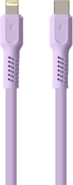 Produktbild Forever COLORUM Kabel USB-C - Lightning 1,8m 2,4A CK12-CL-09 xLavenda (1.80 m, 12 W)