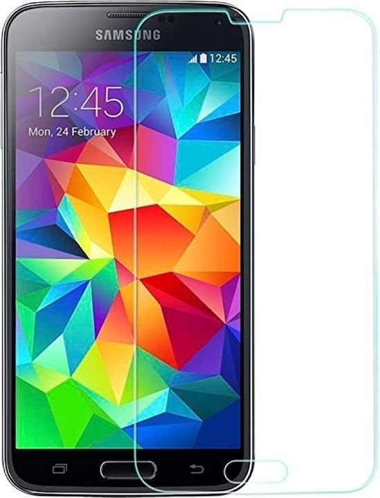 Produktbild Screenguard Samsung Galaxy S5 Panzerglas Schutzfolie Case Friendly Design (Samsung Galaxy S21)