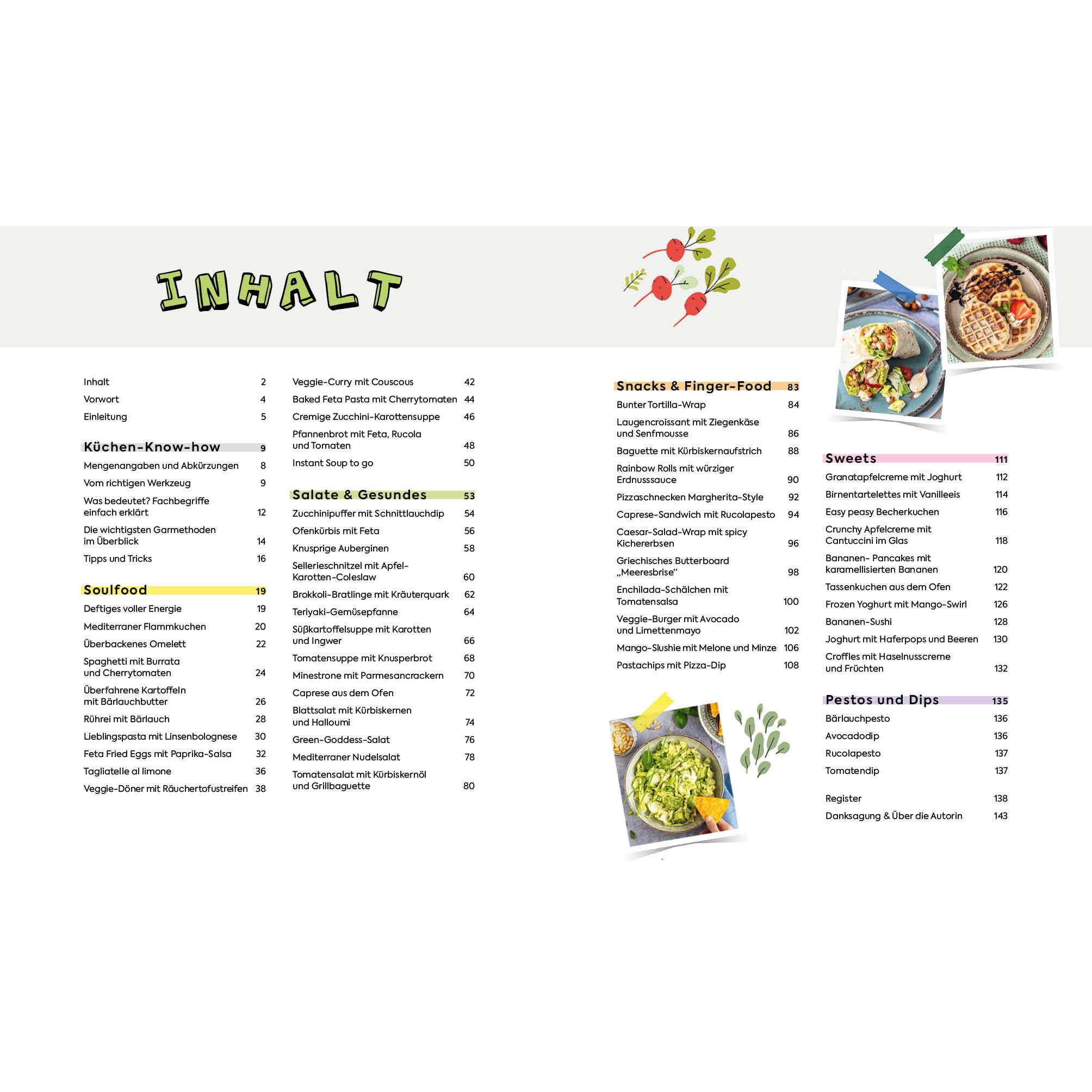 Thumbnail - Veggie kitchen - Das Kochbuch für Teenager, Ratgeber von Betina Wech-Niemetz
