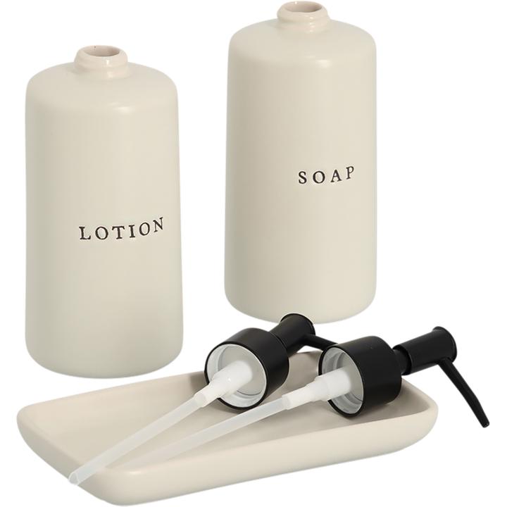 Produktbild Zeller Present Seifenspender Set 3-teilig