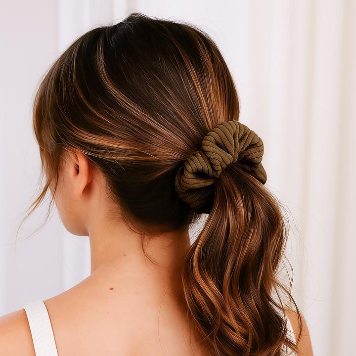 Produktbild Avizar Scrunchie Cord Samt Uni Pénélope (Haargummi)