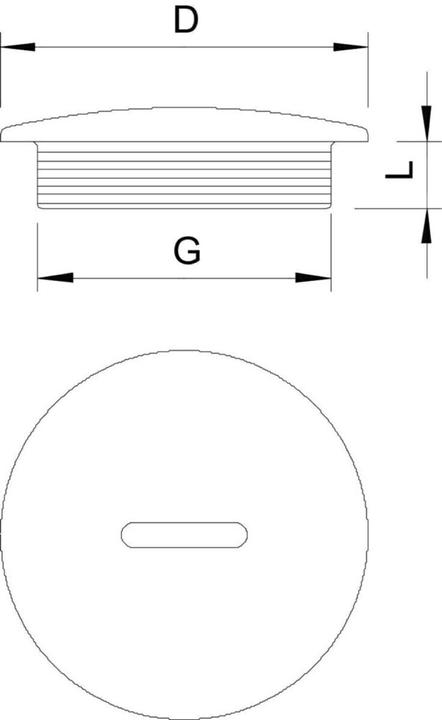 Actual product image OBO Bettermann Screw plug