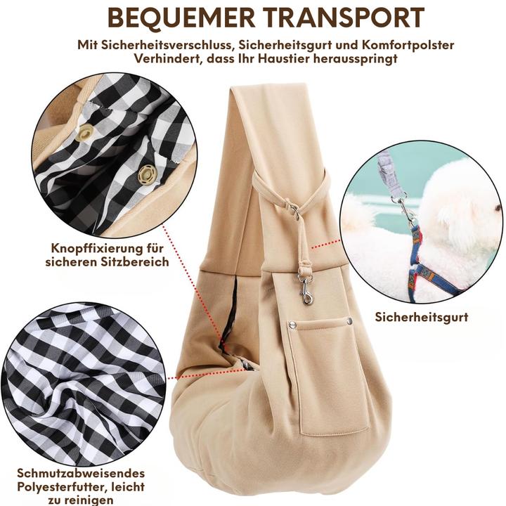 Immagine prodotto Suba Hundetragetasche (Cane, Riflettori, Lavabile)