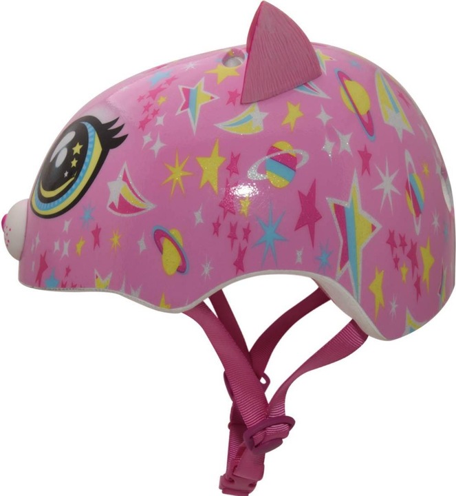 Produktbild C-Preme Junior-Kinderhelm C-Remel Astro Cat Pink Roz. XS Toddler FS 3+ (48-52 cm) (neu) (48 - 52 cm)