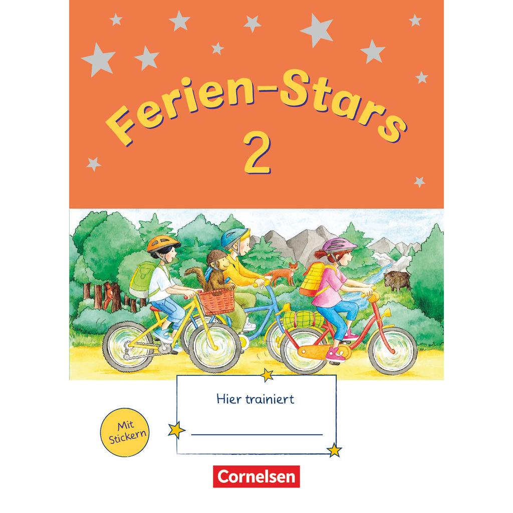 Ferien-Stars. 2. Schuljahr. Übungsheft mit Lösungen, Schulbücher von Sabine Schwarz, Marion Lugauer, Stefanie Gleixner-W...