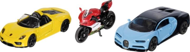 Produktbild Siku Sportwagen und Motorrad
