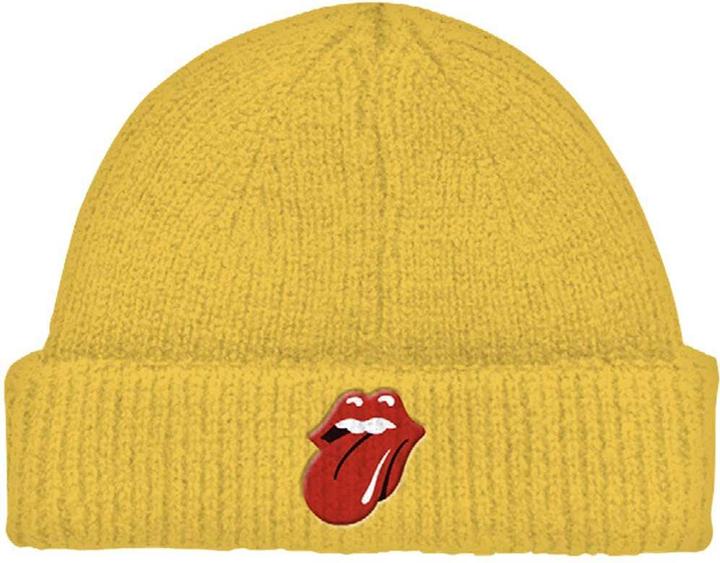 Actual product image The Rolling Stones 72 Logo Roll Up Beanie (One size)