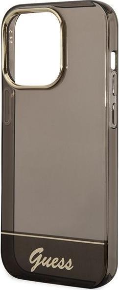 Image du produit Guess GUHCP14LHGCOK iPhone 14 Pro 6,1" czarny/black hardcase Translucent (Apple iPhone 14 Pro)