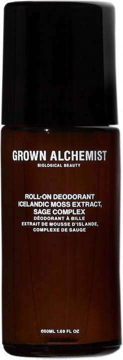 Grown Alchemist BODY "Roll-On Deodorant" IJslands Mos Extract, Salie Complex - Unisex (Rol op, 50 ml)